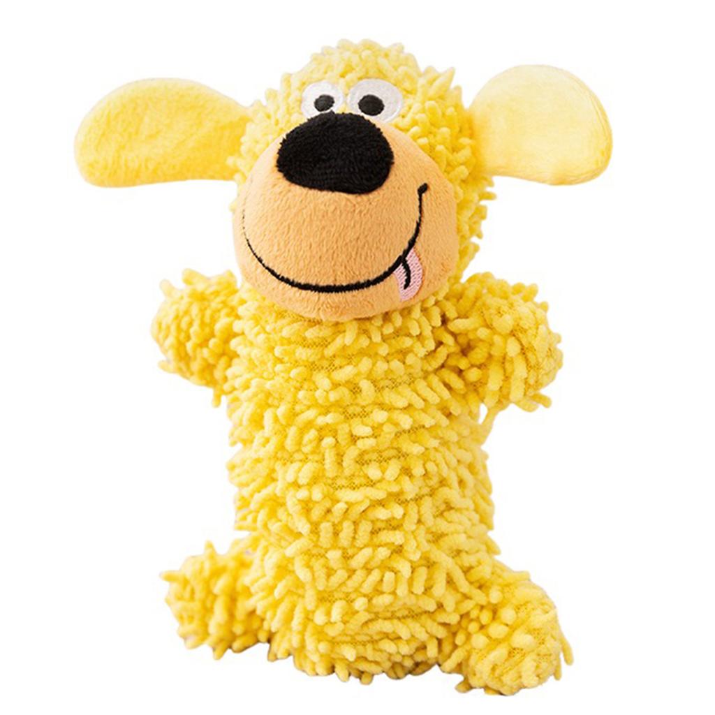 Hundespielzeug Interaktives Plüsch-Hundespielzeug Quietschspielzeug Mikrofaserball Monster-Spielzeug Geeignet für Hundespielzeug Kauer Geeignet Kleine Mittelgroße Große Hunde
