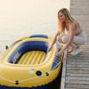 Durable Outdoor Inflatable Kayak: Fishing Boat with Thickened Wear-Resistant PVC