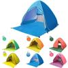 Beach Tent Anti-UV Portable Sun Shade Shelter For 3 Person Auto Expand