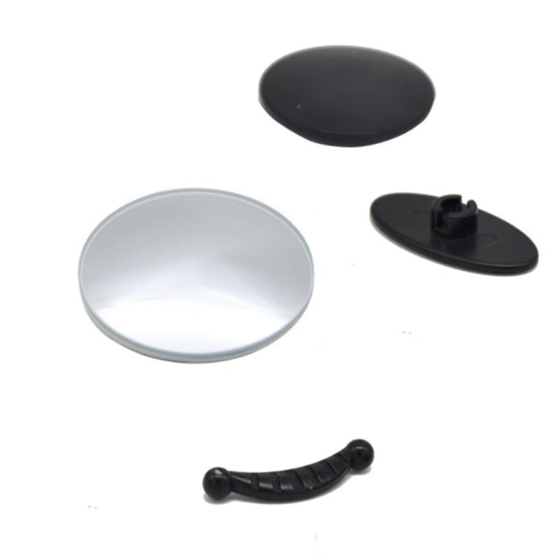 

Автомобильное зеркало заднего вида для слепых зон, широкоугольное регулируемое на 360 градусов маленькое круглое зеркало, вспомогательное выпуклое зеркало заднего вида для автомобиля