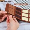 Yan Ying Multi-Cavity Food-Grade Silicone Chocolate Chip Waffle Cookie Mold for DIY Baking