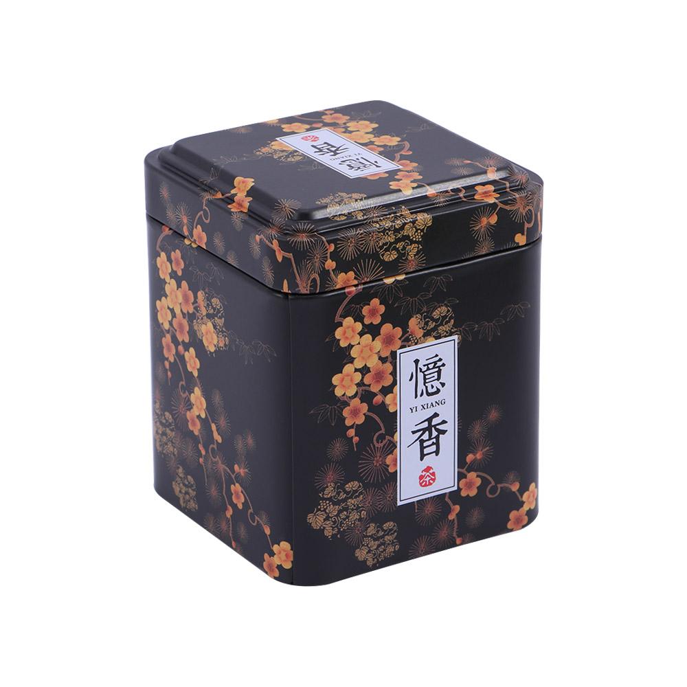 style High Quality Aluminum For Sugar Solid Sealed Canister Kitchen Storage Tea Box Coffee Jar Airtight Container Tea Caddies