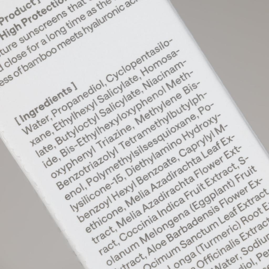 B:Lab Bamboo 365 Super Aqua Sunscreen 50ml SPF 50+ PA++++