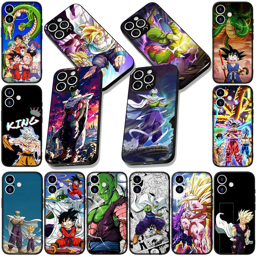 Cover for Apple iPhone 13 12 Mini XS 11 Pro Max 7 8 Plus XR SE 2022 2020 SE3 Coque Phone Case Piccolo Dragons Gokus Balls Gohan