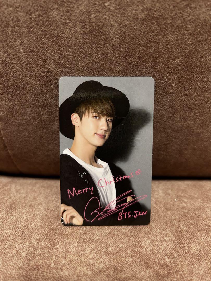 

[USED] Limited Edition BTS I NEED U Pony Canyon Christmas Trading Card Jin