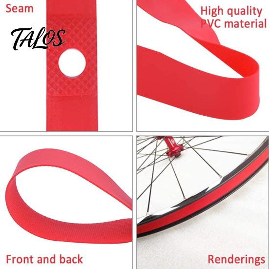 Bikes Tire Pad 12/14/16/18/20/22/24/26/27.5 inch/700C Explosion-Proof PVC MTB Mountain Cycling Bike Bicycle Rim Tape Belt