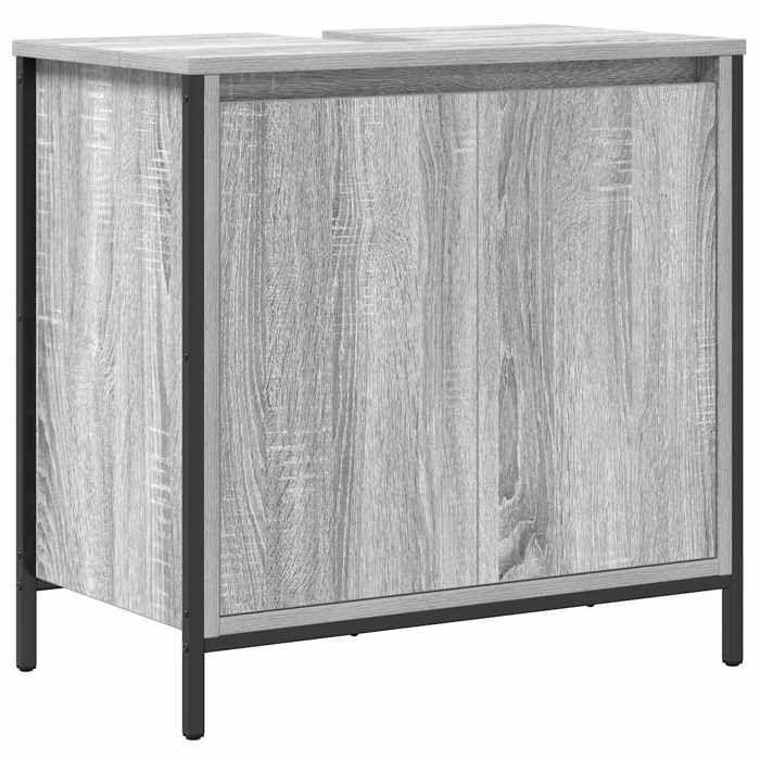 VidaXL Bathroom Cabinet with Sink 60x34.5x60 Cm, Vanity Unit, Under-Sink Cabinet, Floor Cabinet of 861895