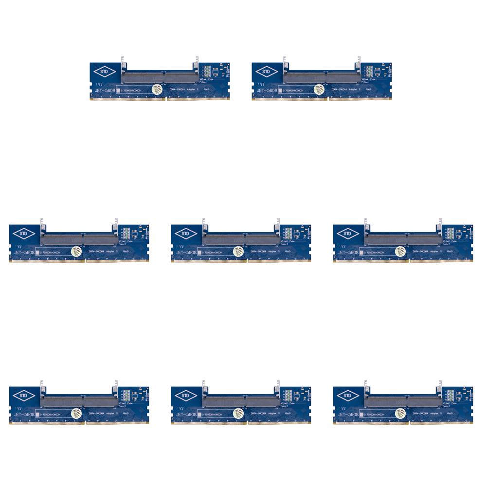 1/2/5/8/10PCS DDR3 DDR4 Connector Card Memory Stick Laptop To Desktop Memory Adapter Card SO-DIMM To PC DIMM Card Connector Card