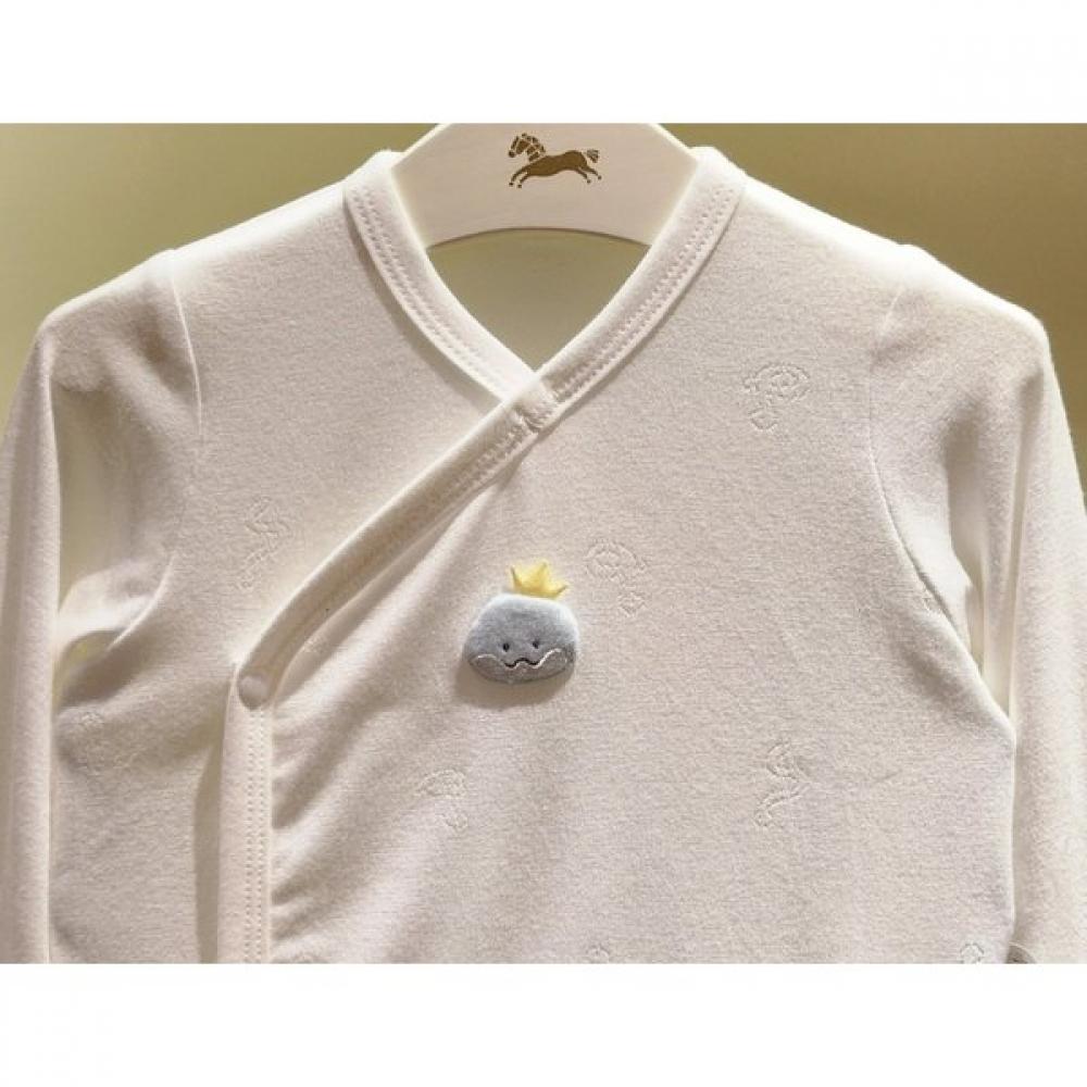 ETTOI Albino Baby Suit + Hand Towel Set 07s0179510  07r085102