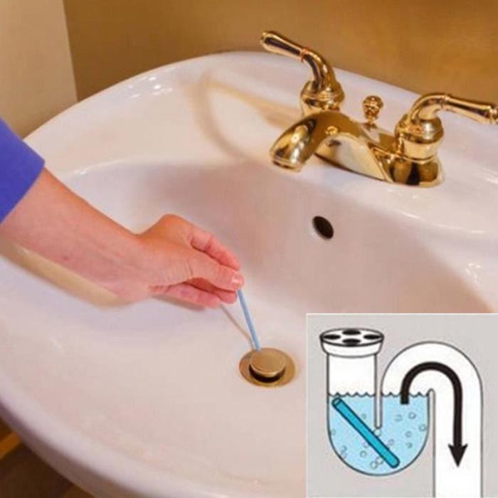 12pcs Sani Sticks Keeps Drains and Pipes Clear and Smelling Fresh Pipe Cleaning Enzymatic Treatment