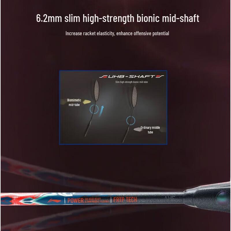 Li-Ning Thunder 90 Tiger Full Carbon Badminton Racket