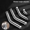 Shower Head Angle Adjuster Elbow Adapter Connections Shower Arm Extension Angle 135° Elbow Hand Shower Top Spray Elbow Connector