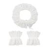 Lace Ruffled Lolita Lace Cuffs Comfortable Soft White Neckband Arm Sleeves Costume Accessory Decorative Gloves Daily Accessory