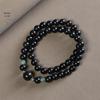 Ancient Style Double Circle Chinese Herbal Fragrance Bead Bracelet for Women - Handmade Prayer Beads