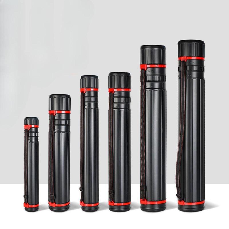 Telescoping Art Transport Tube Easy To Store Multipurpose Retractable Drawing Cylinder for Maps Canvas Traveling Designers