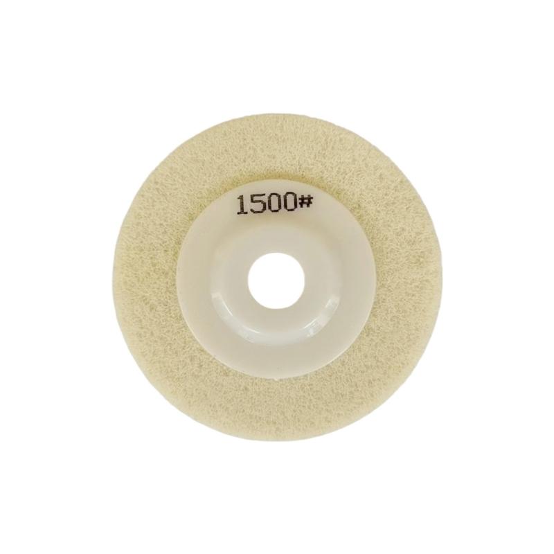 Heavy Duty Polishing Wheel For Metal Wood Plastic 12000RPM High Efficiency Lightweight 80G Ergonomic Design