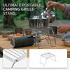 Foldable Portable Grill Stove with Stand for Outdoor Barbecue
