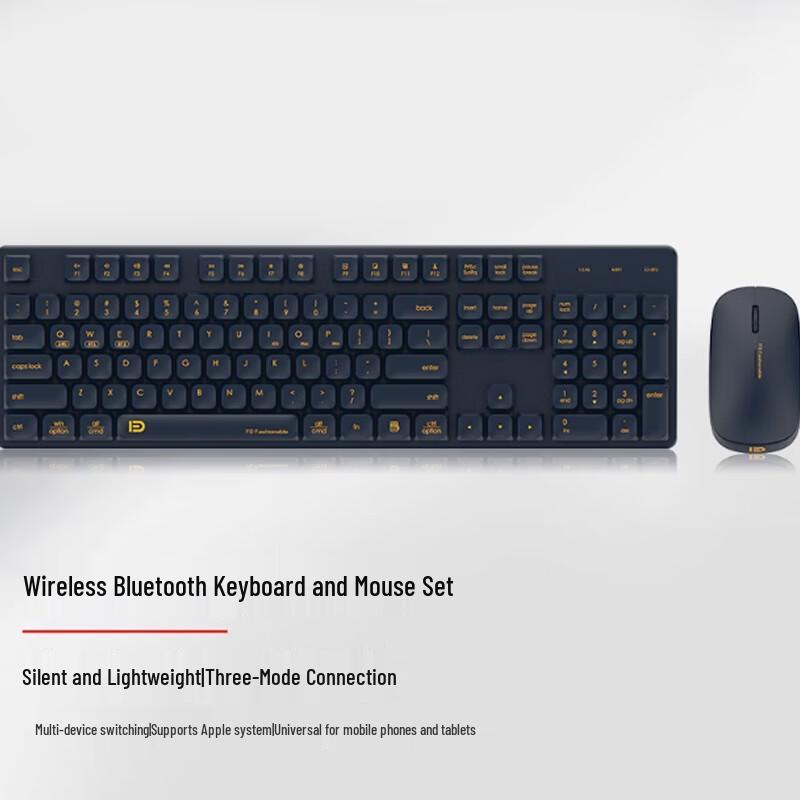 

Fude EK633T Бездротовий Bluetooth Набір Клавіатура Миша