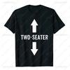 Fun Two Seater Graphic Shirt for Men 2 Seater Dad Funny Gift TShirt Latest Young Tees Street Tshirts Cotton Casual Tee Shirts