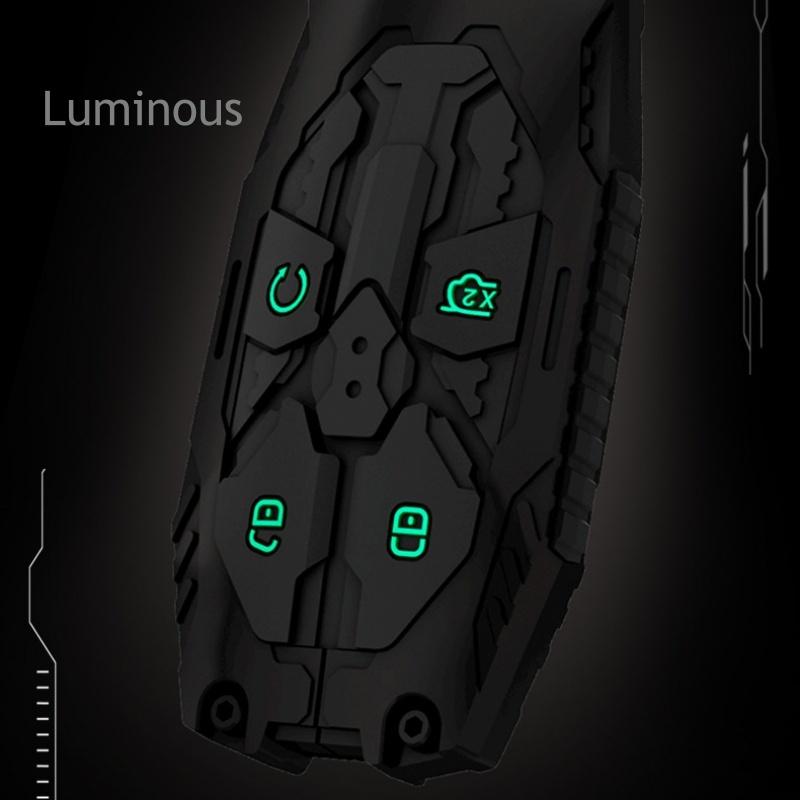 Key Case Cover for BYD Equation Leopard 5 Leopard 8 Leopard 3 DENZA B5 B8 Remote Holder Keychain Accessories