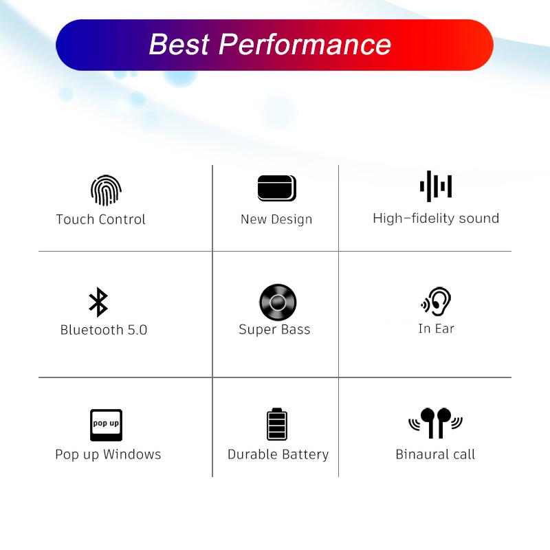 Bluetooth Air 3 Pro Wireless New Pro Earphones 3 Ture Wireless Earbuds Sports HiFI Stereo Waterproof Headset TWS Headphone With 7