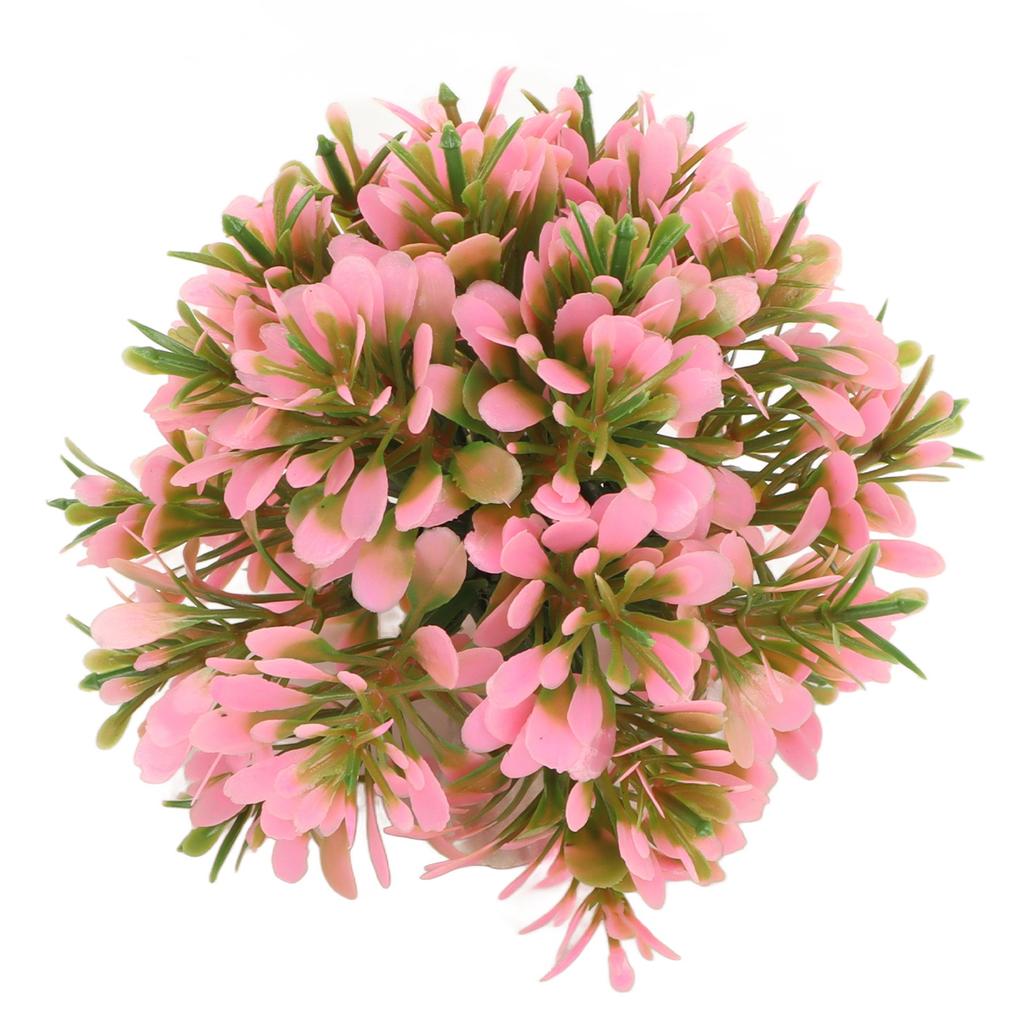 Artificial Aquarium Grass Ball Colorfast Fish Tank Plastic Grass Ball for Aquarium Fish Tank