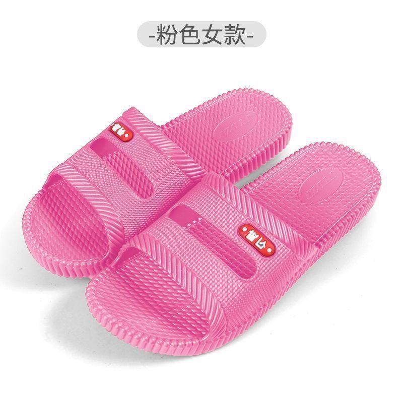Home classic slippers men and women couple indoor slippers flat bottom quick drying lightweight non-slip hotel bathroom slippers women