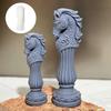 Horse Statue Shape Candle Silicone Mold Horse Head Sculpture Resin Mold Horse Head Sculpture Concrete Gypsum Mould Craft Molds