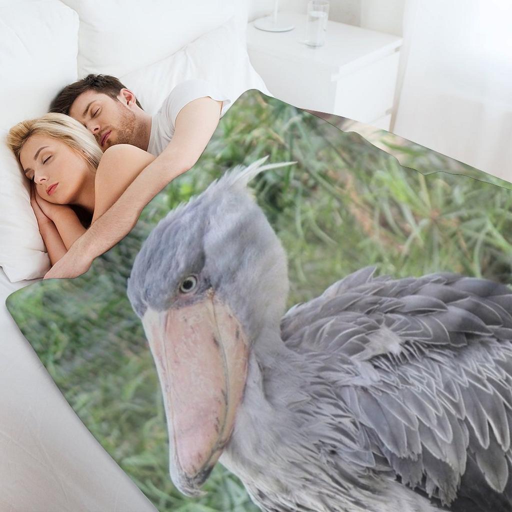 Shoebill Throw Blanket Christmas Gifts Extra Large Throw Decorative Sofa Stuffeds Blankets