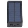 32LED Solar Powerbank mit 4 USB 3 Lichtmodi 30000mah Tragbares Handy-Ladegerät für Outdoor-Camping