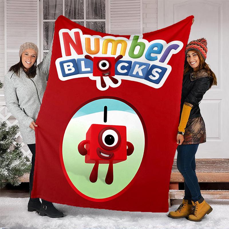 Numberblocks1 Printed Throw Blanket—lightweight,soft,warm;versatile Blanket for All Seasons—perfect As &air-conditioning Throw,nap Blanket