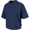 Nike Swoosh T Shirts Women's Navy Blue HV4956-410
