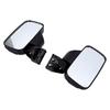 UTV Side Rear View Mirror 2 Pack Wide Angle Adjustable Heavy Duty Clamp On for SXS Vehicle