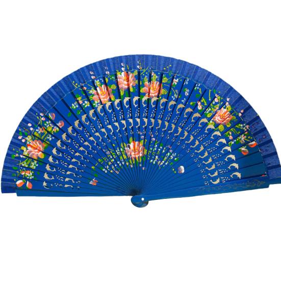 Skládací ventilátor bez otřepů s hladkým povrchem Pěkný dřevěný kapesní počítač pro klasický tanec