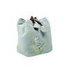 New Chinese Style Cotton Linen Tea Tasting Cup Bag - Thickened for Storage