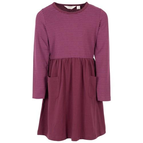 Trespass Girls Forgotten Stripe Jersey Casual Dress