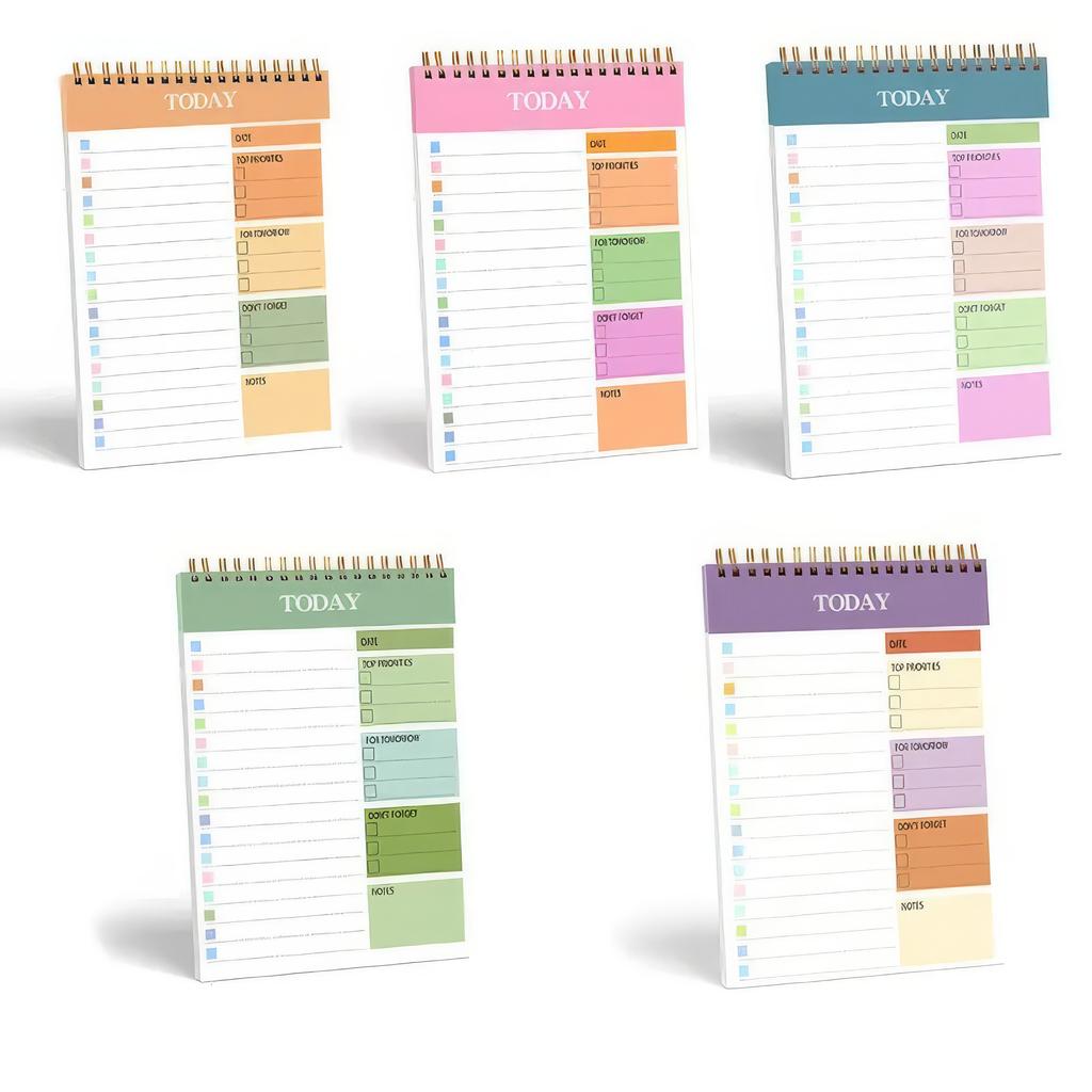 1 Color Notebook, Multi-purpose To-do List, Suitable for Students To Arrange Learning Tasks, Record Important Event Reminders
