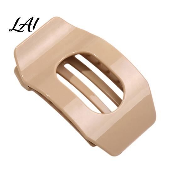 Elastic Hair Clip Women Claw Smooth Opening And Closing Back Head for Ponytail Clip Non-Slip Comfortable Accessory Medium Long Strong Clamping