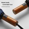 Automatic Solid Wood Handle Umbrella