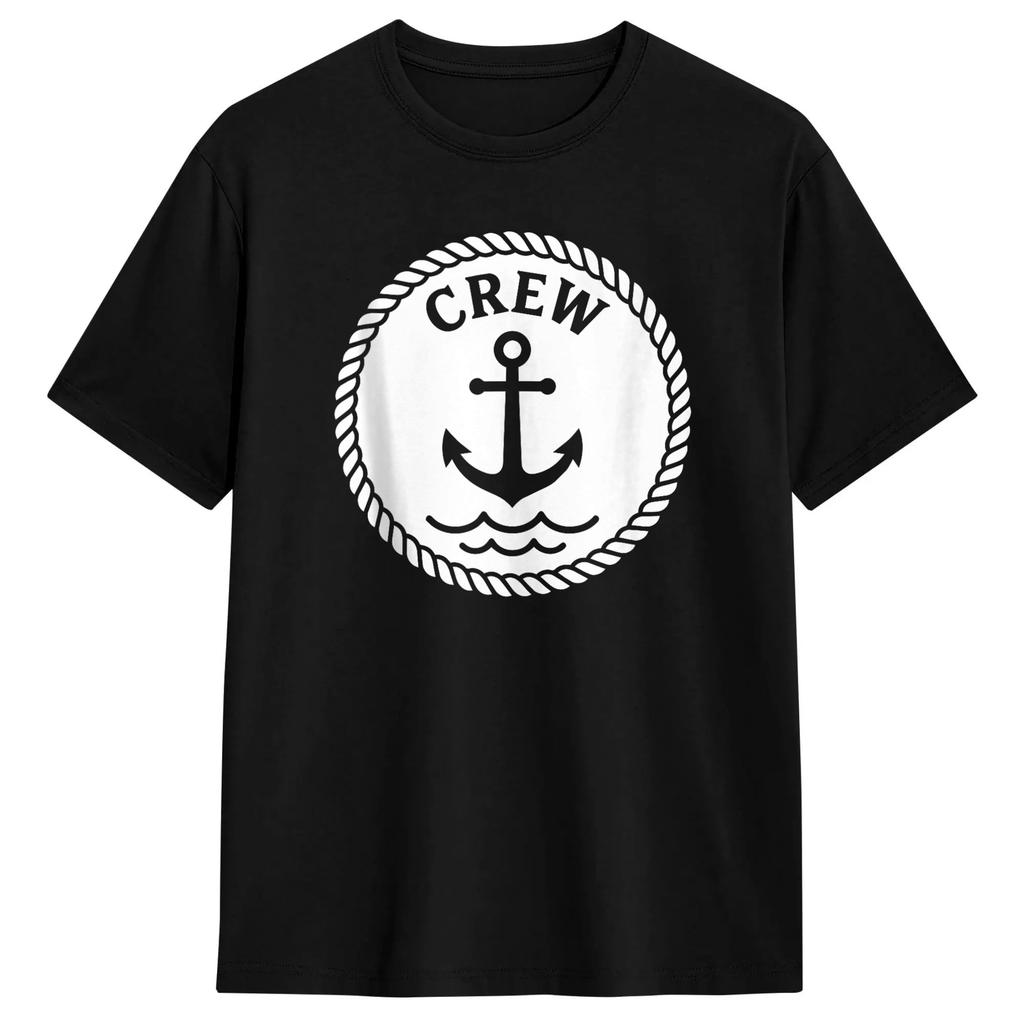 Captain First Mate Matching Set Pontoon Boat Sailing Tshirt Beach Leisure Tshirts Pure Cotton Oneck Oversized Clothing