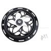 Motorcycle Engine Cover Engine Cooling System Fan Cover Caps Radiator Guard 5.7'' Aluminum Decoration