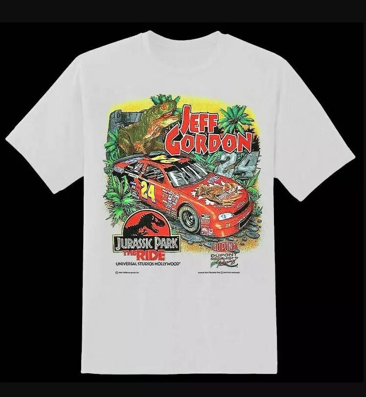 Jeff Gordon T Shirt 1997 Park Nascar gift for fan Size S-5XL T-shirt S разноцветный
