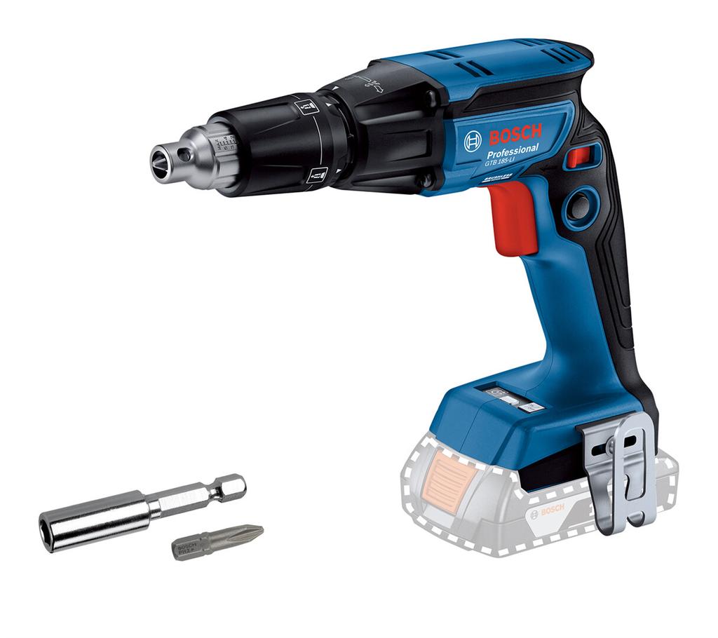 Шуруповёрт Bosch 12V Akku-Trockenbauschrauber с и зарядное устройство Magazin inkl. 2x Akku 2,0 Ah Li-Ion