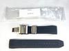 R01Z011J0 SEIKO Astron 22mm Silicone Band with for Buckle, Black, SBXB015/ 8X82-0AC0