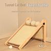 L-Shape Sisal Cat Scratcher with Bed