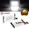 2pcs Car Tail White LED License Plate Number Light Led Auto Number Backlight Fit For Volvo V70 1997-2000