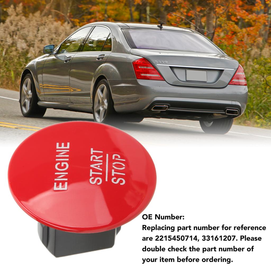 Engine Start Stop Button 2215450714 Ignition Button   Replacement for  ‑  CL550 E350  350