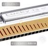 East Top Lucky13 (PowerChromatic-C) 13-Hole Blues Harmonica in C, Ideal for Jazz Professionals, Adults, and Children, Perfect for Study and Practice,