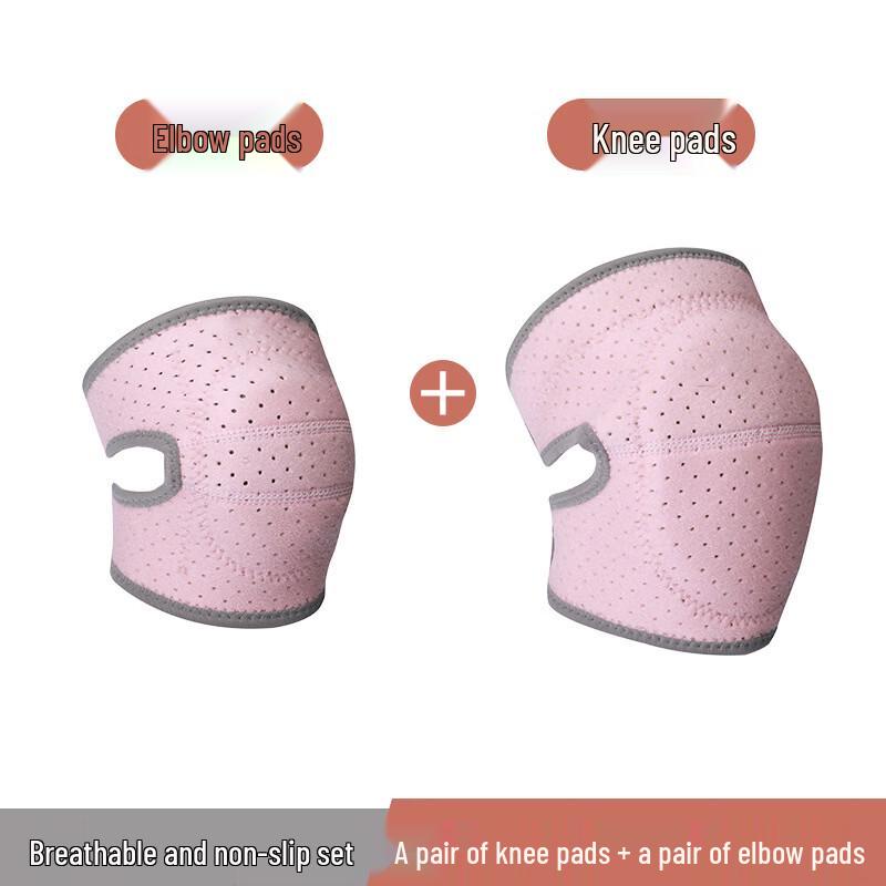 Tartini Kids Princess Pink Sports Knee Elbow Pad Set