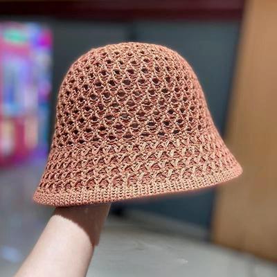 Girls Sun Hat Wide Brim Floppy Summer Hats For Women Beach Panama Straw Dome Weave Bucket Hat Femme Shade Hat Women Hats